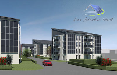 Energieautarkes Gebäude Bayern GBW Bayreuth 11 x 11 Wohneinheiten