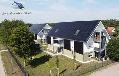 Energieautarkes Gebäude Brandenburg Lübben 14 Wohneinheiten