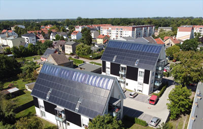 Energieautarkes Gebäude Brandenburg Oranienburg 14 Wohneinheiten