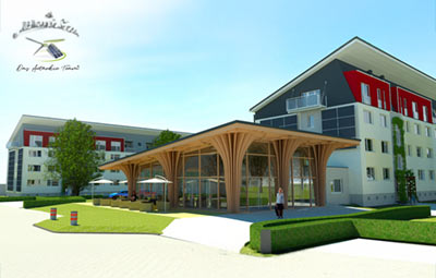 Energieautarkes Gebäude Sachsen-Anhalt ASL Cafe-Sunny