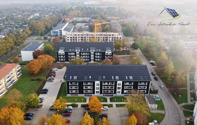 Energieautarkes Gebäude Sachsen-Anhalt ASL Quartier Kop 44 Wohneinheiten
